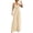 Beige, variant on Qiopertar Women's V-Neck Sleeveless Jumpsuit Casual Loose Fit Romper with Pockets Travel Beach Vacation Sun Protection Comfy Solid Color Jumpsuit, Beige S