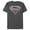 Charcoal, variant on Men's Superman Logo Grunge Graphic Tee Cardinal 3X Large