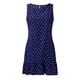 thumbnail image 4 of Vestidos largos Fnochy para mujer, vestido de verano en liquidación, moda, cuello redondo, sin mangas, lunares, suelto, vestido con volantes grandes, 4 of 7