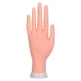 thumbnail image 1 of Mano de práctica de entrenamiento de uñas para uñas, mano artificial flexible y móvil para práctica de uñas, manicura, herramienta de práctica (mano izquierda) Zhivalor LN-2236, 1 of 6