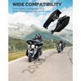 thumbnail image 5 of Benlari Deflectores de aire de marco medio negro brillante Deflector de escudos térmicos 2009-2024 Compatible para Harley Davidson Touring Street Glide Road Glide Electra Glide Road King Ultra Limited, 5 of 5