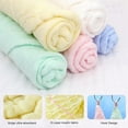 thumbnail image 3 of Casewin Newborn Baby Muslin Washcloths - Natural Organic Cotton Extra Soft Wipes - Face Towel Washcloth for Sensitive Skin- Baby Registry as Shower Gift, 5 Packs 12x12 inches 5 Colors, 3 of 8