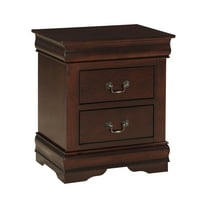 Crown Mark Louis Philip Cherry Night Stand