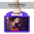 thumbnail image 4 of Dteck Lenovo Tab M10 Plus Case 2020 2nd Gen for Kids, Shockproof Light Weight Lenovo M10 Plus Case With Stand Handle EVA Cover for FHD 10.3 Inch Lenovo Tab M10 Plus TB-X606F TB-X606X, Purple, 4 of 6