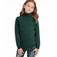 thumbnail image 4 of vdgthytj Girls Boys Turtleneck Sweaters Kids Casual Soft Long Sleeve Pullover Knitted Base Layer Tops Fall Clothes, 4 of 9
