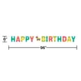 thumbnail image 2 of Creative Converting 340234 Fiesta Fun Happy Birthday Banner, 2 of 2