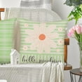 thumbnail image 3 of Green Spring Pillow Covers 20x20 Inch Set of 4 Farmhouse Spring Summer Decor Hello Sunshine White Daisy Floral Home Sweet Home Love Lives Here Pillows Decorative Throw Pillow Cases, 3 of 6