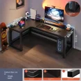 thumbnail image 1 of Mesa de Oficina Industrial, ajuste de altura, estudio, lectura, oficina en casa, juegos, muebles para ordenador portátil, Cama plegable portátil, Mesa Pc, 1 of 4