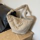 thumbnail image 4 of Bolso de nailon sencillo para mujer bolso de hombro acolchado ligero bolso de ocio suave para mujer, 4 of 9