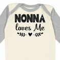 thumbnail image 4 of Inktastic Nonna Baby Clothes Grandchild Girls Long Sleeve Baby Bodysuit, 4 of 5