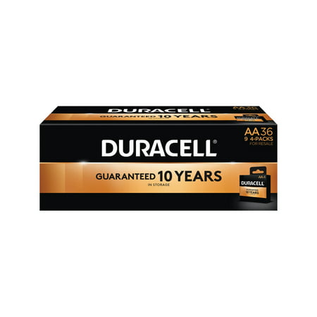 Branded Duracell Coppertop Alkaline AA Batteries for Resale (36 Pk.) Pack of 1 [Qty Discount / wholesale