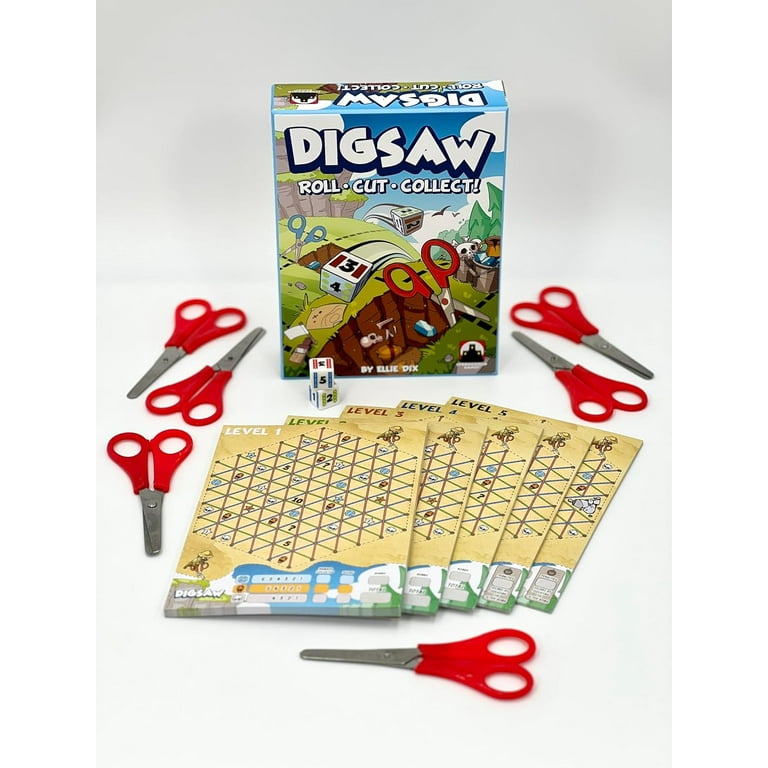 Stronghold Games Digsaw: Roll-and-Cut Archaeology Game - Fun Family Game for Ages 14+ - Plays in 25 Minutes - from The Makers of Terraforming Mars Stronghold Games Digsaw: Roll-and-Cut Archaeology Game - Fun Family Game for Ages 14+ - Plays in 25 Minutes - from The Makers of Terraforming Mars