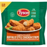 Tyson Lightly Breaded Spicy Buffalo Style Chicken Strips, Frozen, 3 lbs.