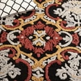 thumbnail image 6 of SAFAVIEH Blossom Abram Geometric Runner Rug, Charcoal/Red, 2'3" x 8', 6 of 7