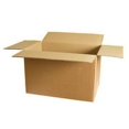 thumbnail image 3 of 12 1/4x9 1/4x12 Kraft Brown Corrugated Shipping Boxes, 32 ECT Single-Wall, Qty 150, 3 of 3
