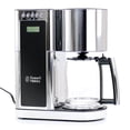 thumbnail image 3 of Russell Hobbs Modern Sleek Chrome Glass Coffeemaker - 8 Cup Brewing Capacity, 3 of 5