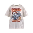 thumbnail image 5 of No Boundaries Washed Graphic Boyfriend Tee, Women's and Women's Plus, 5 of 5