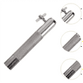 thumbnail image 4 of Cymbal Stand Arm Counterweight Cymbal Balancing Weight Sturdy Steel Drum Hardware Easy Installation,1 * Percussion Cymbal Stand Counterweight,Silver, 4 of 6