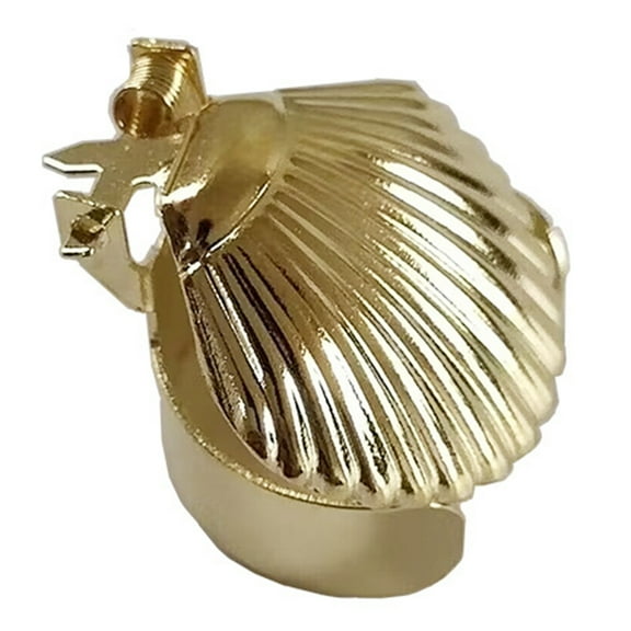 Mosey Automatic Candle Extinguisher Metal Shell Shape Adjustable Clip Type Heat Resistant Safe Candle Wick Flame Snuffer Stopper Candle Accessories