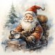 thumbnail image 1 of 5D DIY Ciclismo Santa Kit Del 40x40cm, 1 of 9