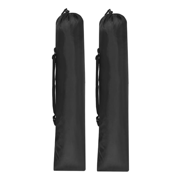 Uxcell Bolsa de Reemplazo para Silla de Camping 39''x10'' Bolsa de Transporte para Silla Plegable con Asa 2 Paquete Negro