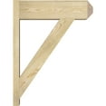 thumbnail image 3 of Ekena Millwork 8"W x 26"D x 34"H Traditional Rough Sawn Craftsman Outlooker, Douglas Fir, 3 of 4