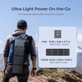 thumbnail image 2 of Renogy 30W Portable Solar Panel with 2 USB &1 DC Charging Ports, IP67 Waterproof, 18-month Hassle-free Warranty, Only 0.56kg/1.23lbs, 2 of 8