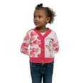 thumbnail image 5 of Care Bears Girls' Hearts & Bear Long Sleeve V-Neck Cardigan, Size 4-6X, 5 of 5