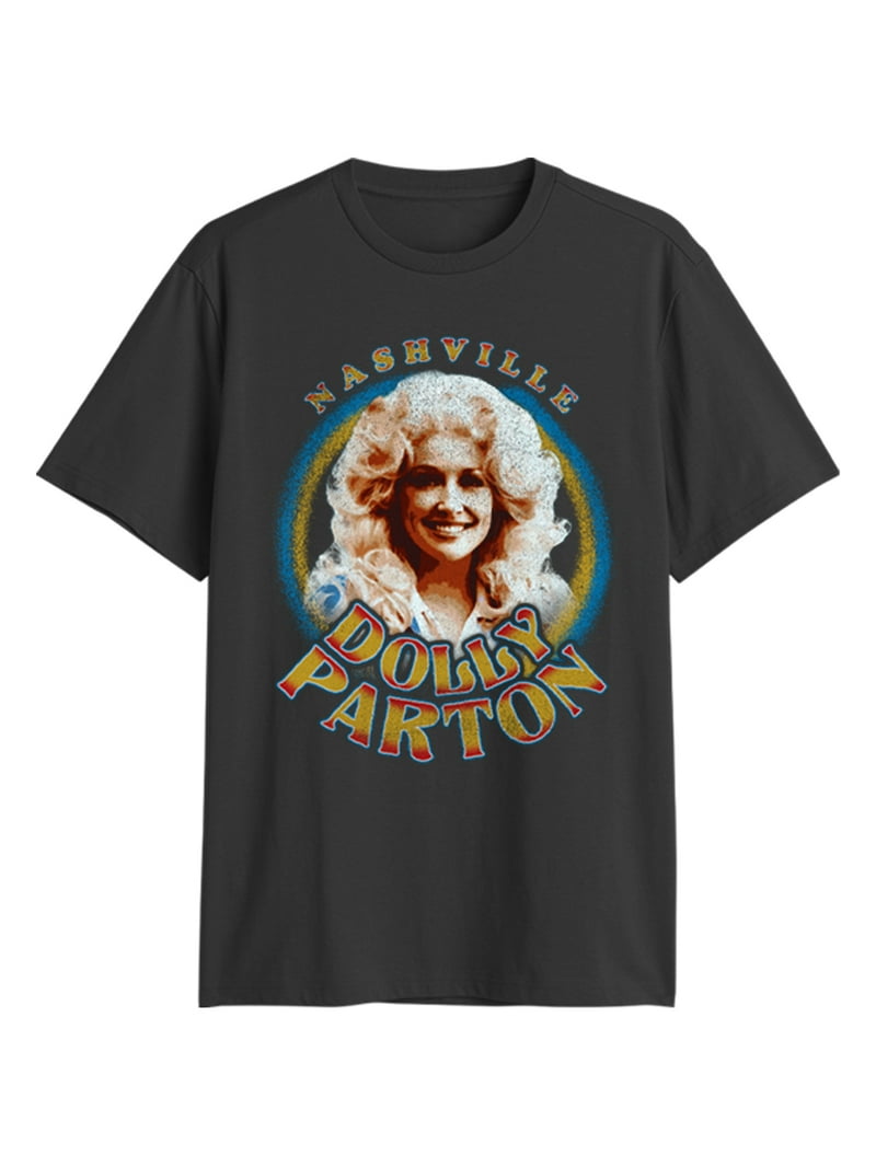 Dolly, Men's & Big Men's Graphic Tee Shirt, Dollywood Microphone