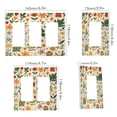 thumbnail image 2 of Yayeee Rocker Switch Wall Plate 2-Gang 4.7"x4.6" Home Decorative Outlet Cover, Leaves Pattern, 2 of 6