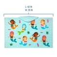thumbnail image 4 of Toalla de Playa con Capucha Wildkin Sirenas 100% Algodón para Niños, 4 of 7