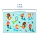 thumbnail image 4 of Toalla de Playa con Capucha Wildkin Sirenas 100% Algodón para Niños, 4 of 7