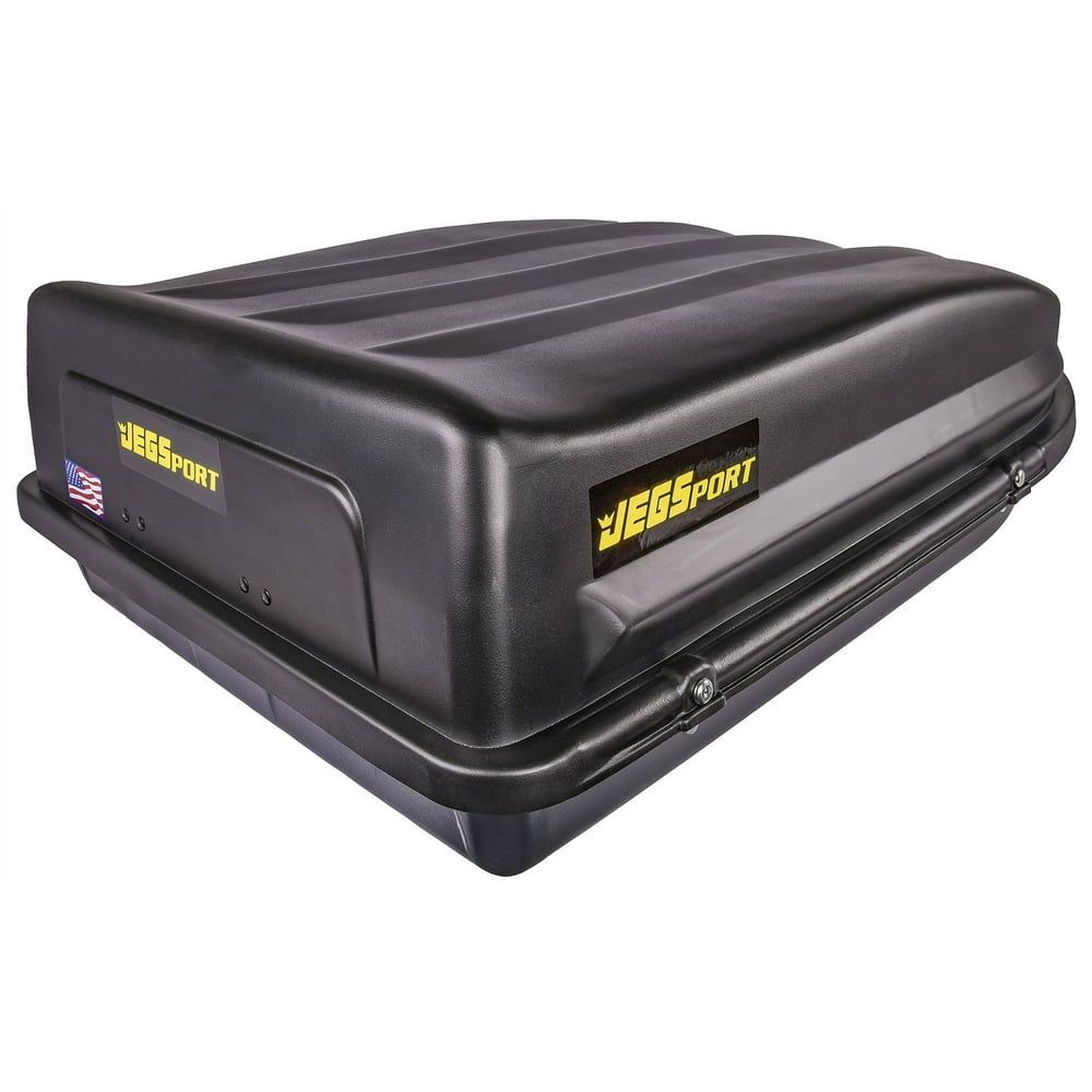 JEGS 90098 Rooftop Cargo Carrier Luggage 18 cu. ft Waterproof Made in USA