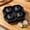 Black, variant on Diamond Ice Cube Tray,4 Cavity Large Slow Melting Easy Release for Whiskey Cocktails Parties,5.71"×5.32",1PC,Red