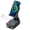 Black Pro, variant on CILLSO Phone Stand with Bluetooth Speaker, Gifts for Men Women, Foldable Adjustable Desktop Phone Holder with HD Stereo Sound & LED Lights, 4-in-1 Tech Gadget Compatible with iPhone, Android & iPad