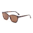 thumbnail image 2 of OPULIZE KAT Reading Sunglasses - Cat-Eye Frame - Brown Tortoiseshell - Men & Women - Spring Hinges - S59-2 - +2.50, 2 of 9