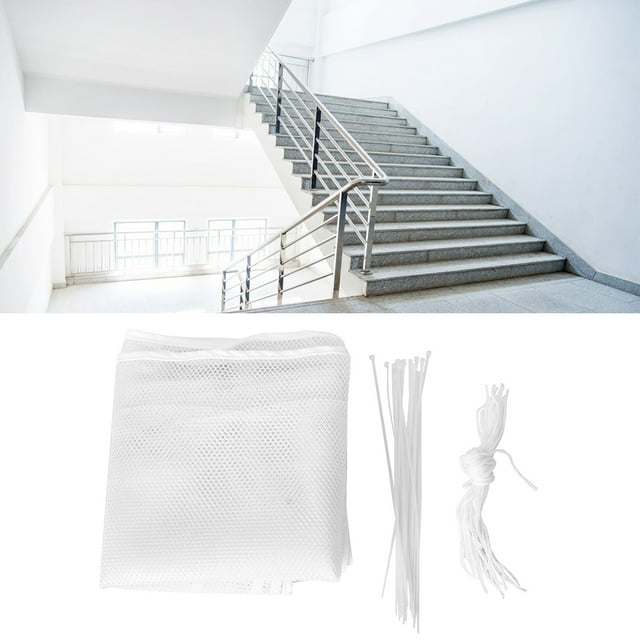 Stairs Safety Net,3 Meters Balcony Safety Stairs Safety Mesh Stairs Net Time-Tested Durability