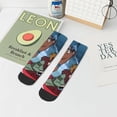 thumbnail image 6 of Lsque Scooby-Doo Printed Crew Socks, Moisture-Wicking Socks, Athletic Socks for Men Breathable Cushion Socks Casual Sport Socks for Running Traveling, 6 of 6