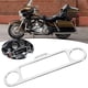 thumbnail image 1 of Cubierta para instrumentos de motocicleta, marco para instrumentos de motocicleta, velocímetro, anillos diseñados para profesionales, 1 of 9