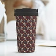thumbnail image 6 of Daiia Skull colorful flower Printed Stainless Steel Tumbler with Lid and Straw, Double Wall Vacuum Insulated Coffee Tumbler Travel Coffee Mug with Leak Proof Lid, 6 of 8
