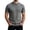 C155/Grey, variant on XIYON Men's T-Shirts Short Sleeve Knit T Shirts Breathable Wicking Crew Neck Casual Tee Shirt For Daily Wear And Layering Streetwear Comfort
