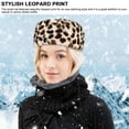 thumbnail image 5 of Luxtrada Women Winter Soft Sherpa Fleece Twisted Knot Headwrap Headband Ear Warmer (Pink), 5 of 10