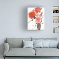thumbnail image 3 of Sheila Golden 'Carmines and Coral 2' Canvas Art, 3 of 3