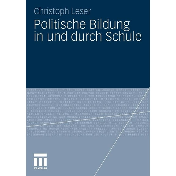 Politische Bildung in Und Durch Schule, (Paperback)