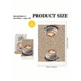 thumbnail image 4 of 2pcs Coffee-Themed Microfiber Kitchen Towels - Modern Style, Quick-Dry, Soft & Absorbent, Perfect For Coffee Lovers, Kitchen Or Cafe Decor, Cafe Decor Towels, 4 of 5