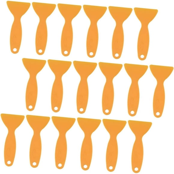 Woeilo 22pcs Glue Scraper Handheld Glue Smear Glue Smear Applicator Glue Applicator Diy Handwork Tool Diy Crafts Tool Leather Glue Spreaders Diy Accessory Glue Smear Spreaders