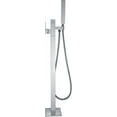 thumbnail image 4 of Anzzi Fs-Az0037 Khone Floor Mounted Tub Filler Trim - Nickel, 4 of 7