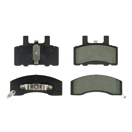 Gridiron Brakes Front Premium Semi-Metallic Brake Disc Pad Set (4)