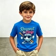 thumbnail image 1 of T-Shirts pour Garçons Filles Col Rond Chemise à Manches Courtes pour Garçons T-Shirts pour Garçons Ensembles pour Filles 4T, 1 of 3