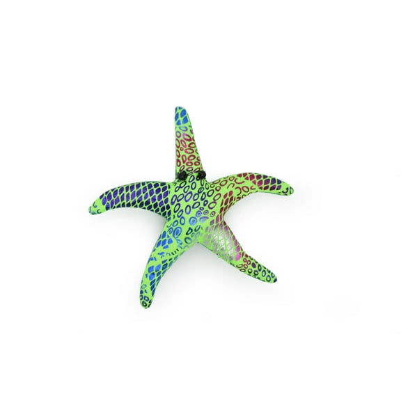 Starfish, Asteroidea, Green, Hand Made, Thailand Sand Creatures, Toy, Paper Weight, Bean Bag, Cornhole 3" TH24 BB67